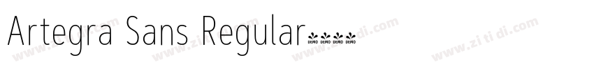 Artegra Sans Regular字体转换